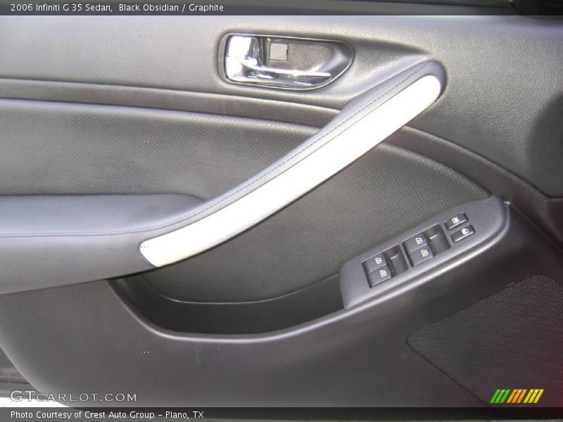 Black Obsidian / Graphite 2006 Infiniti G 35 Sedan
