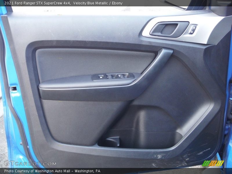 Velocity Blue Metallic / Ebony 2021 Ford Ranger STX SuperCrew 4x4