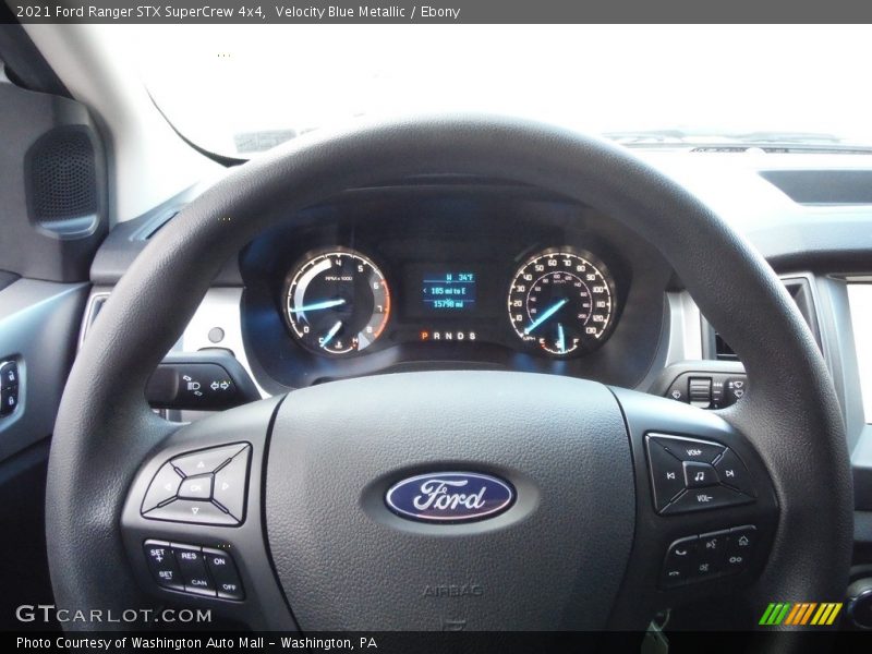 Velocity Blue Metallic / Ebony 2021 Ford Ranger STX SuperCrew 4x4