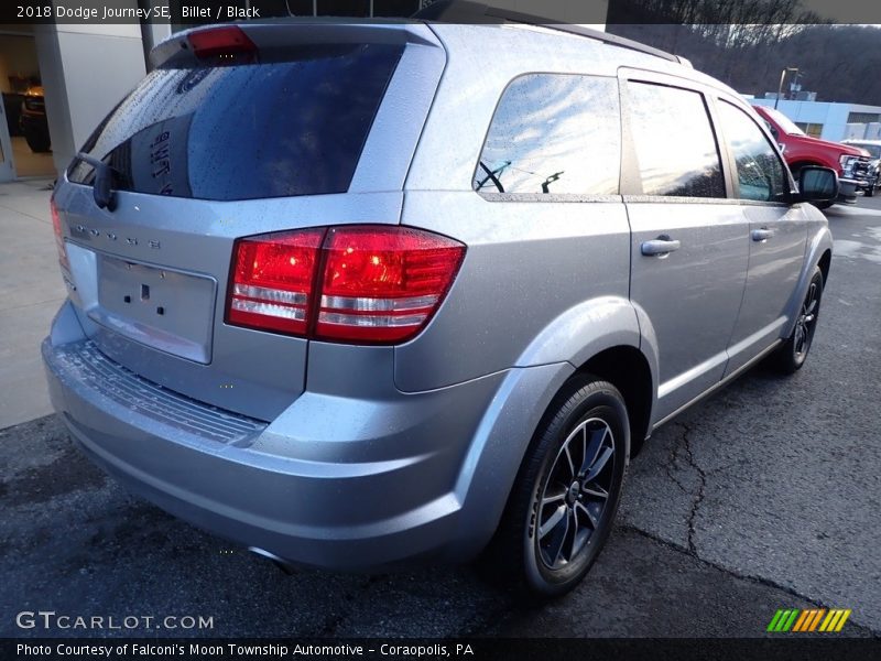 Billet / Black 2018 Dodge Journey SE