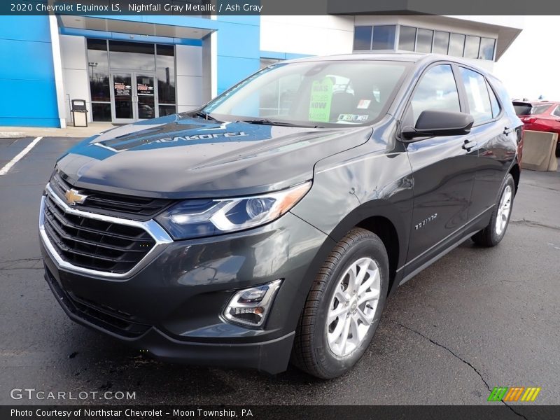 Nightfall Gray Metallic / Ash Gray 2020 Chevrolet Equinox LS