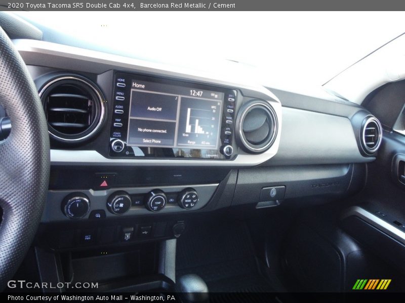 Barcelona Red Metallic / Cement 2020 Toyota Tacoma SR5 Double Cab 4x4