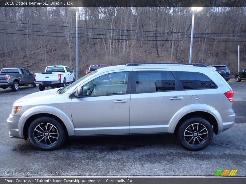 Billet / Black 2018 Dodge Journey SE