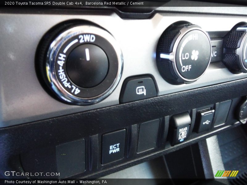 Barcelona Red Metallic / Cement 2020 Toyota Tacoma SR5 Double Cab 4x4