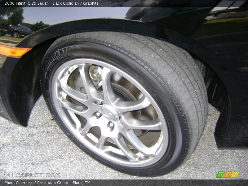 Black Obsidian / Graphite 2006 Infiniti G 35 Sedan
