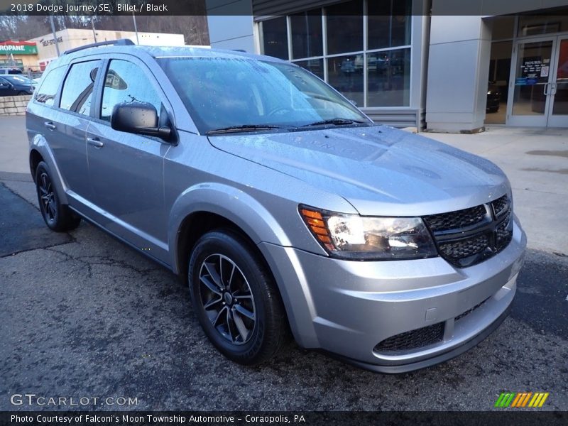Billet / Black 2018 Dodge Journey SE
