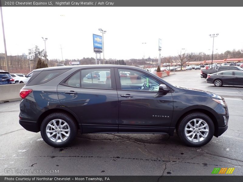 Nightfall Gray Metallic / Ash Gray 2020 Chevrolet Equinox LS
