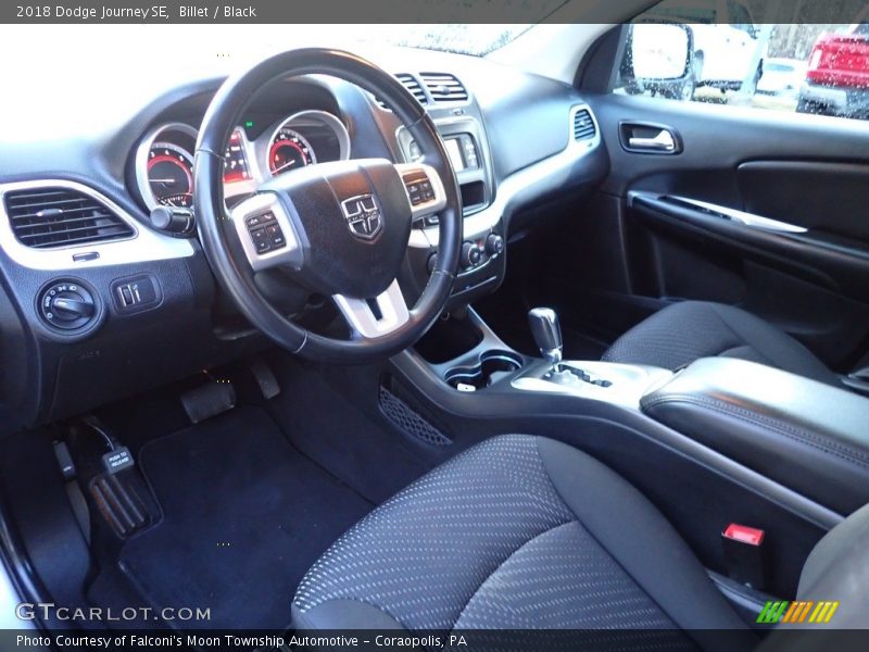 Billet / Black 2018 Dodge Journey SE