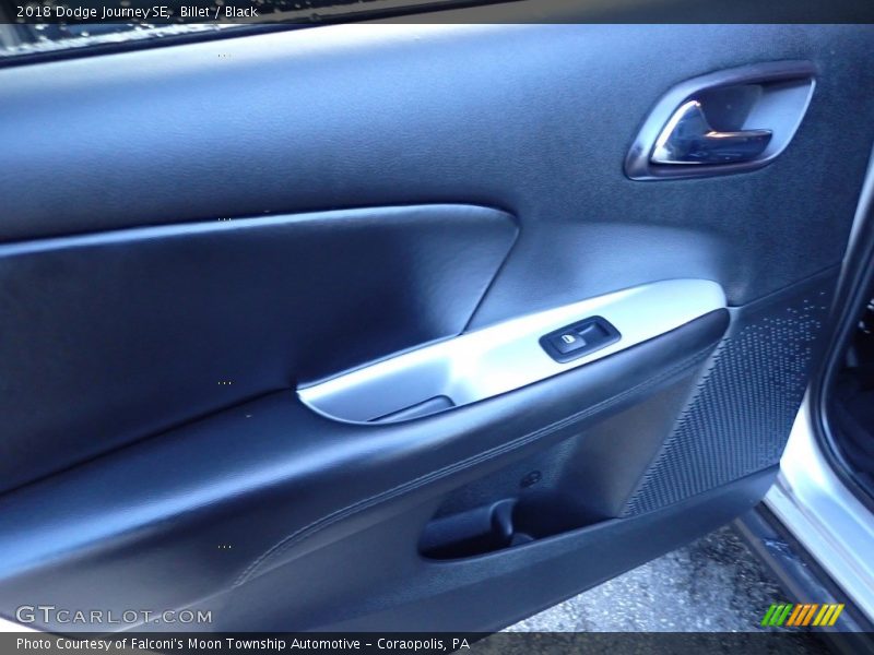 Billet / Black 2018 Dodge Journey SE