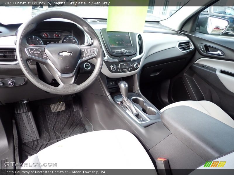 Nightfall Gray Metallic / Ash Gray 2020 Chevrolet Equinox LS