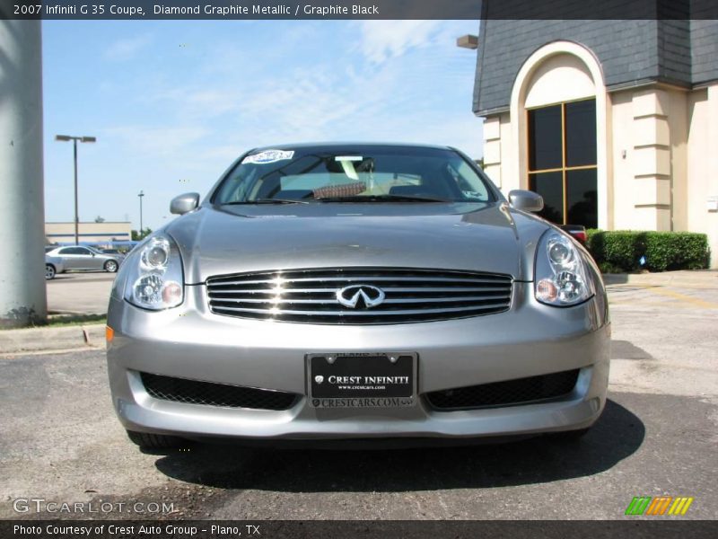 Diamond Graphite Metallic / Graphite Black 2007 Infiniti G 35 Coupe