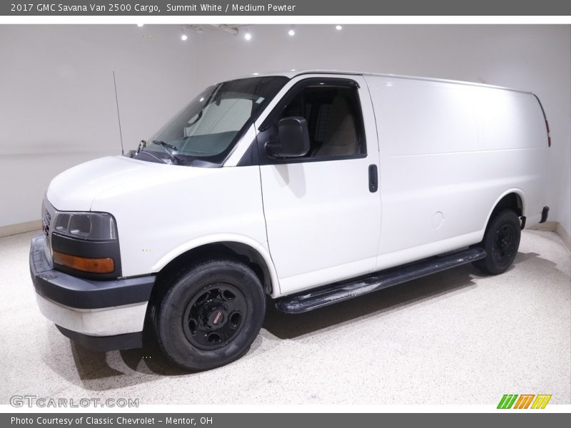 Summit White / Medium Pewter 2017 GMC Savana Van 2500 Cargo