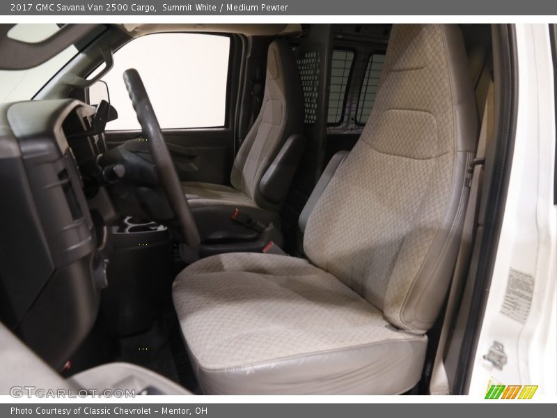 Summit White / Medium Pewter 2017 GMC Savana Van 2500 Cargo