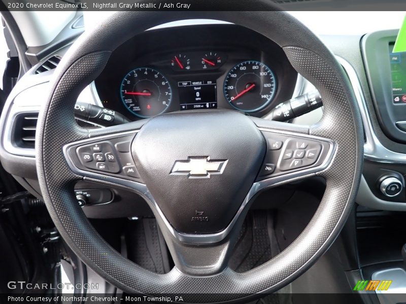 Nightfall Gray Metallic / Ash Gray 2020 Chevrolet Equinox LS