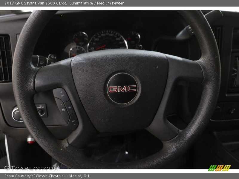 Summit White / Medium Pewter 2017 GMC Savana Van 2500 Cargo