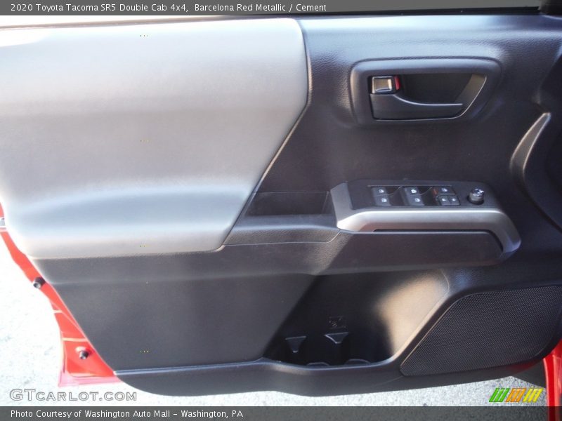 Barcelona Red Metallic / Cement 2020 Toyota Tacoma SR5 Double Cab 4x4
