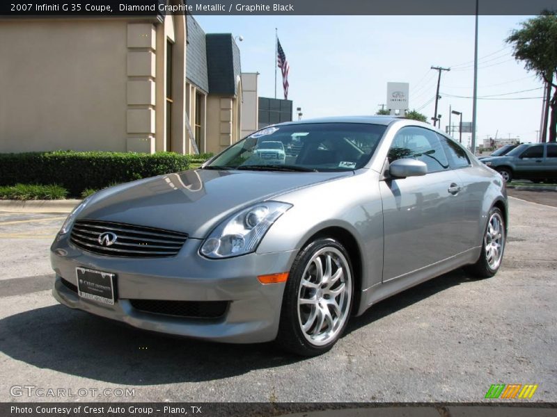 Diamond Graphite Metallic / Graphite Black 2007 Infiniti G 35 Coupe