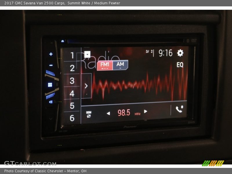 Summit White / Medium Pewter 2017 GMC Savana Van 2500 Cargo