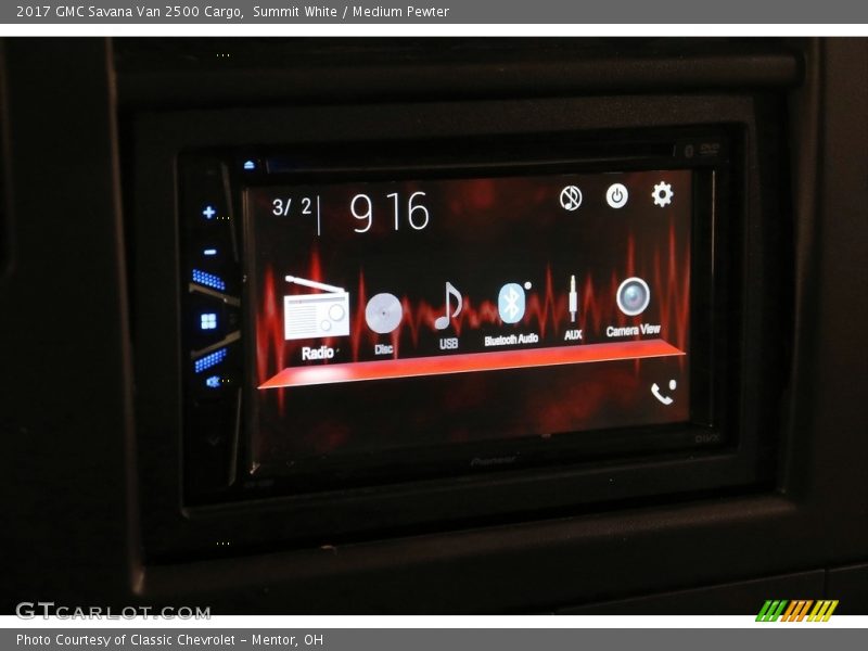 Summit White / Medium Pewter 2017 GMC Savana Van 2500 Cargo