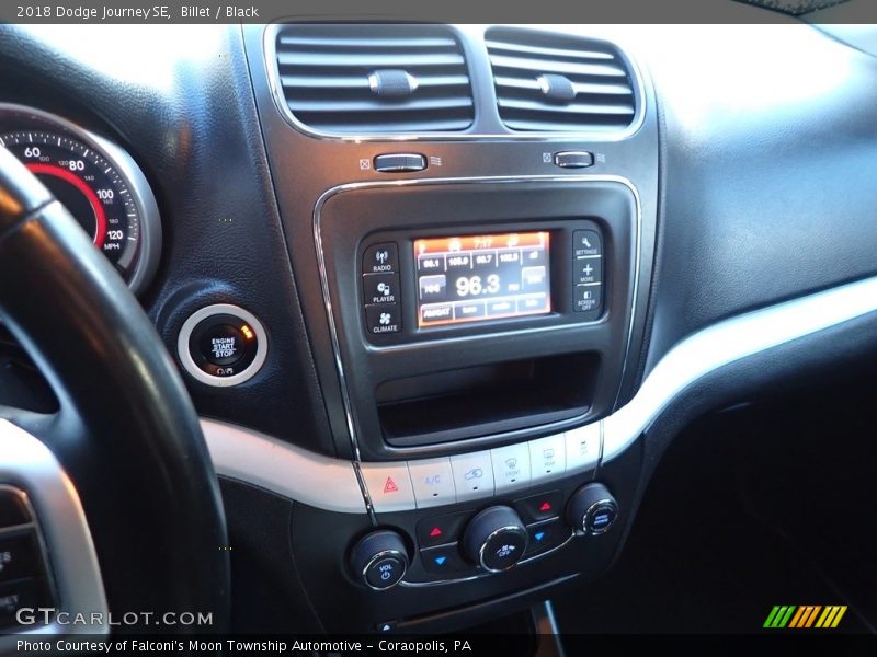 Billet / Black 2018 Dodge Journey SE