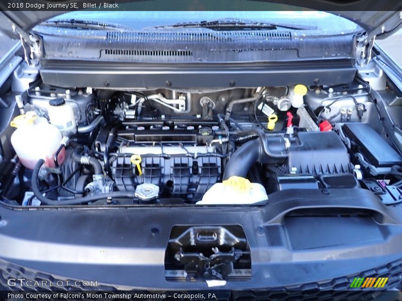 Billet / Black 2018 Dodge Journey SE