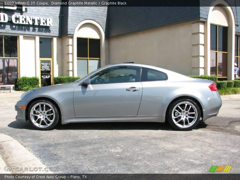 Diamond Graphite Metallic / Graphite Black 2007 Infiniti G 35 Coupe