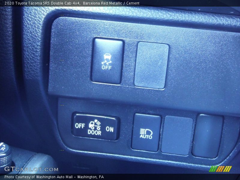 Barcelona Red Metallic / Cement 2020 Toyota Tacoma SR5 Double Cab 4x4