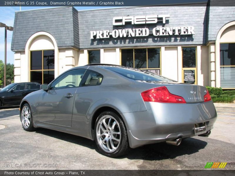 Diamond Graphite Metallic / Graphite Black 2007 Infiniti G 35 Coupe
