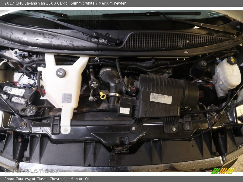 Summit White / Medium Pewter 2017 GMC Savana Van 2500 Cargo
