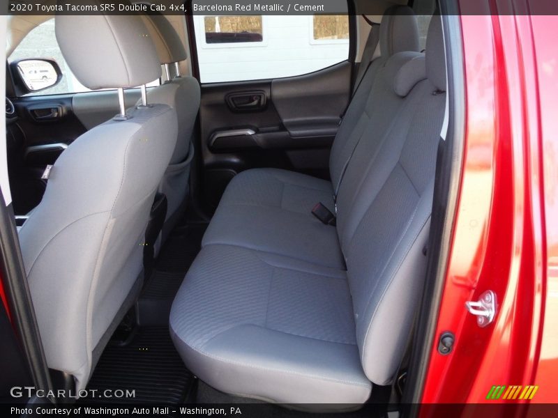 Barcelona Red Metallic / Cement 2020 Toyota Tacoma SR5 Double Cab 4x4