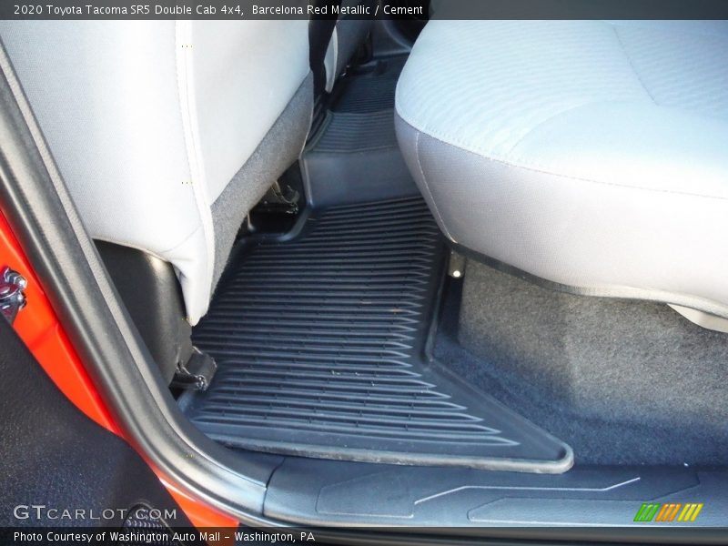 Barcelona Red Metallic / Cement 2020 Toyota Tacoma SR5 Double Cab 4x4