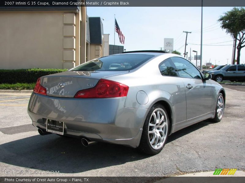 Diamond Graphite Metallic / Graphite Black 2007 Infiniti G 35 Coupe