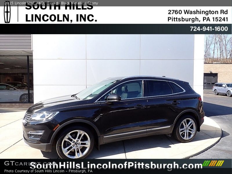 Tuxedo Black Metallic / Ebony 2015 Lincoln MKC AWD