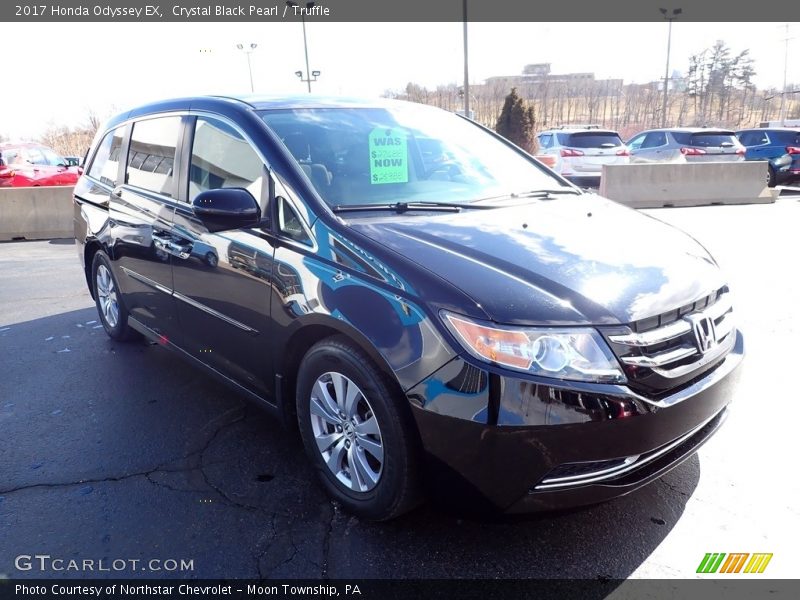 Crystal Black Pearl / Truffle 2017 Honda Odyssey EX