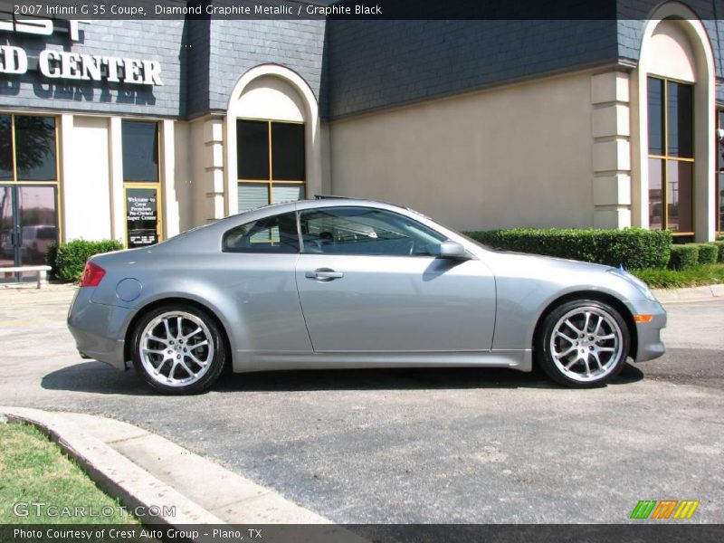 Diamond Graphite Metallic / Graphite Black 2007 Infiniti G 35 Coupe