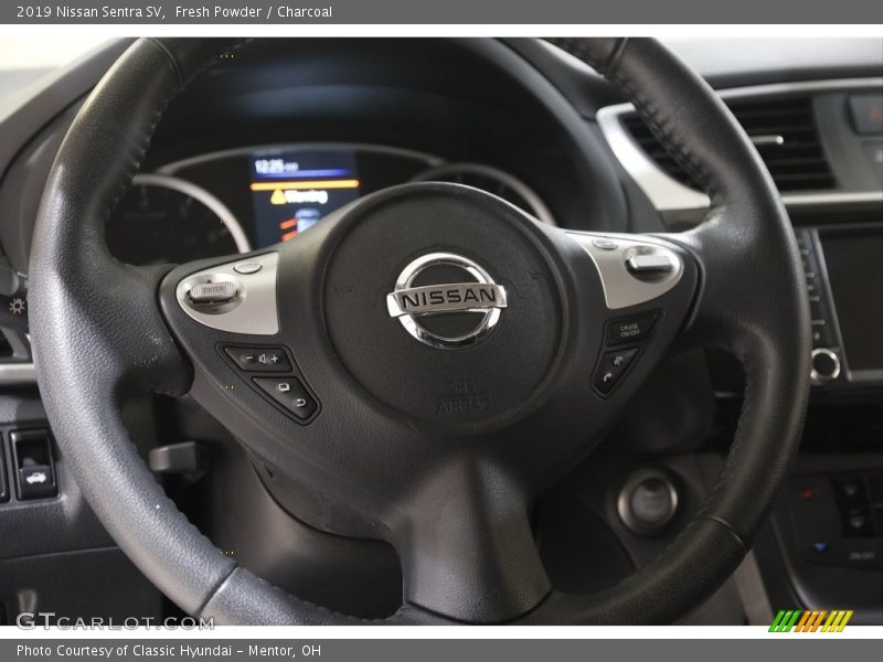 Fresh Powder / Charcoal 2019 Nissan Sentra SV