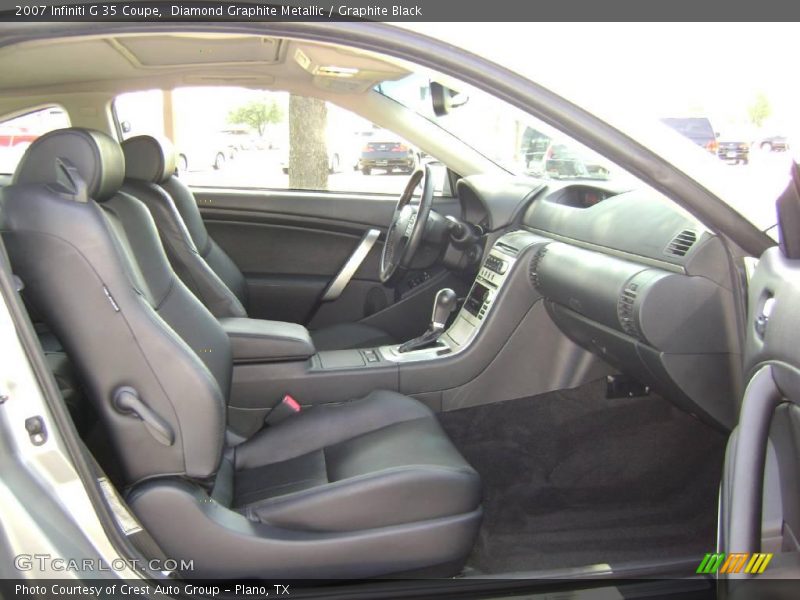Diamond Graphite Metallic / Graphite Black 2007 Infiniti G 35 Coupe