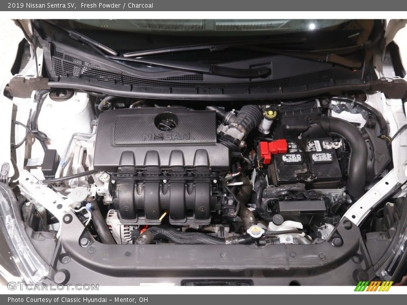 Fresh Powder / Charcoal 2019 Nissan Sentra SV