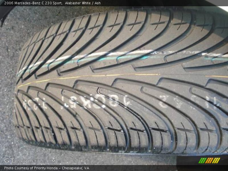 Alabaster White / Ash 2006 Mercedes-Benz C 230 Sport
