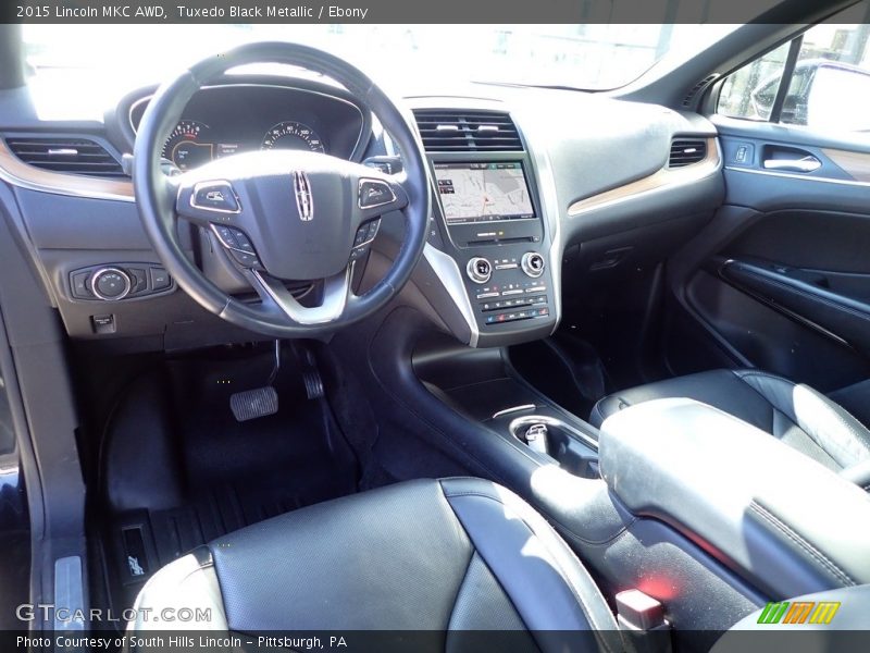 Tuxedo Black Metallic / Ebony 2015 Lincoln MKC AWD
