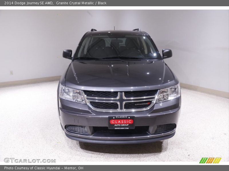 Granite Crystal Metallic / Black 2014 Dodge Journey SE AWD