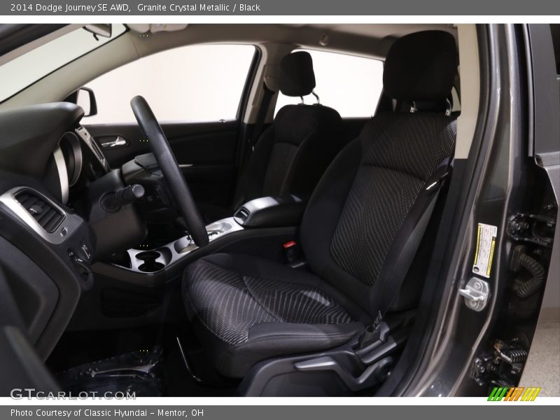 Granite Crystal Metallic / Black 2014 Dodge Journey SE AWD