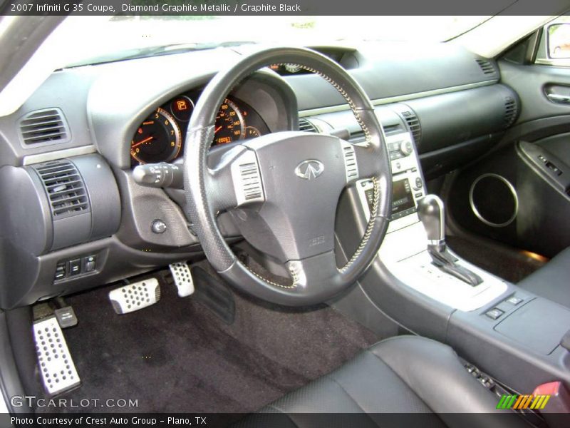 Diamond Graphite Metallic / Graphite Black 2007 Infiniti G 35 Coupe
