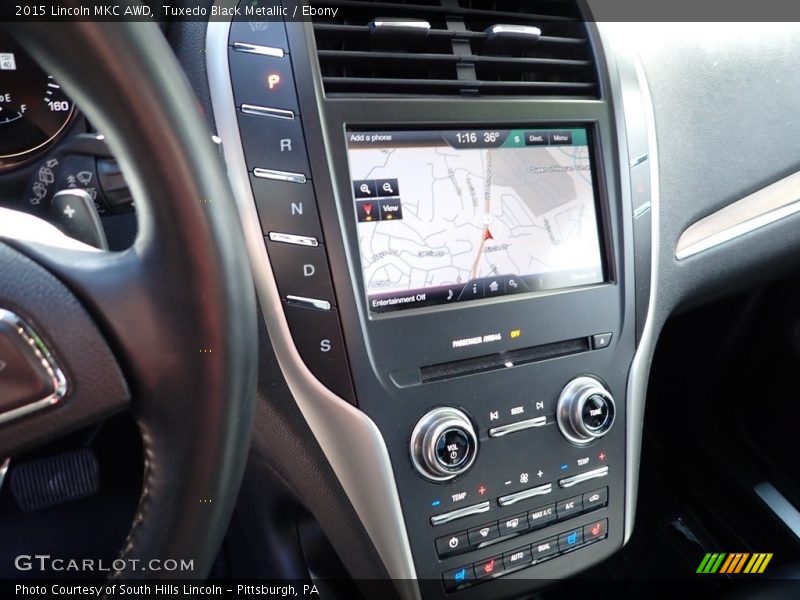Tuxedo Black Metallic / Ebony 2015 Lincoln MKC AWD