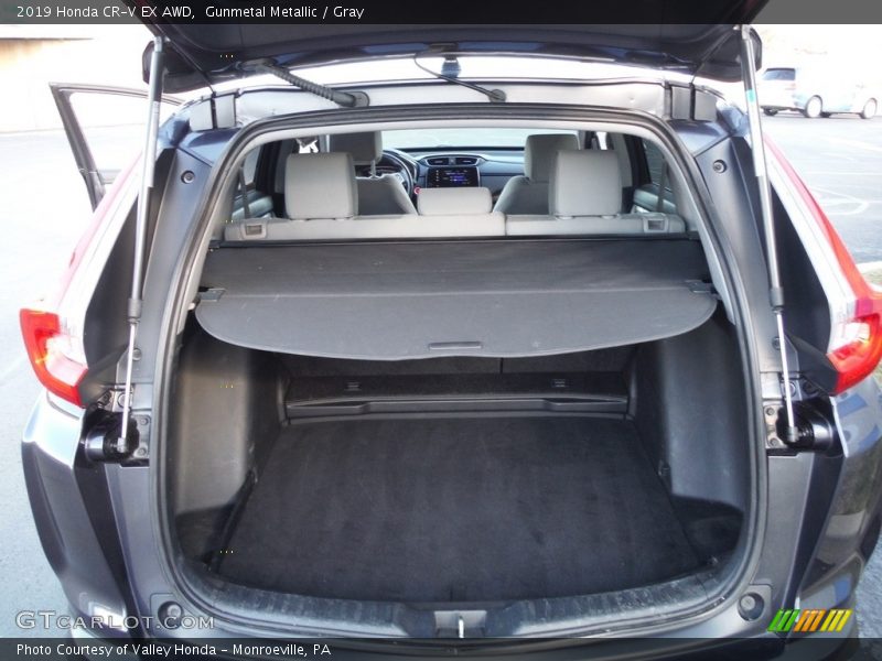 Gunmetal Metallic / Gray 2019 Honda CR-V EX AWD