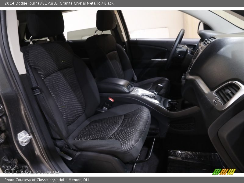 Granite Crystal Metallic / Black 2014 Dodge Journey SE AWD