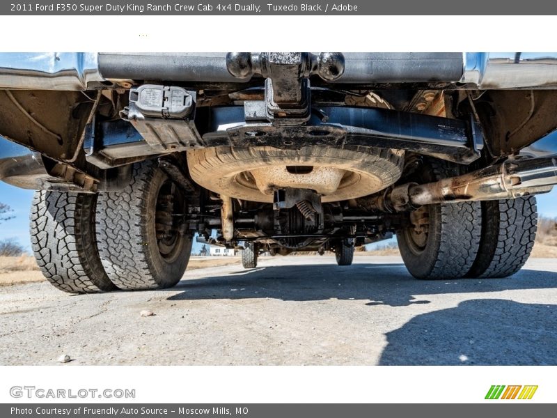 Tuxedo Black / Adobe 2011 Ford F350 Super Duty King Ranch Crew Cab 4x4 Dually