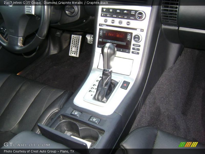 Diamond Graphite Metallic / Graphite Black 2007 Infiniti G 35 Coupe