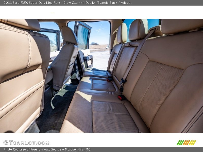 Tuxedo Black / Adobe 2011 Ford F350 Super Duty King Ranch Crew Cab 4x4 Dually