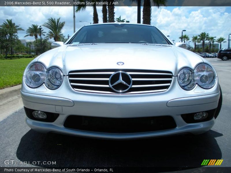 Iridium Silver Metallic / Ash 2006 Mercedes-Benz SL 500 Roadster